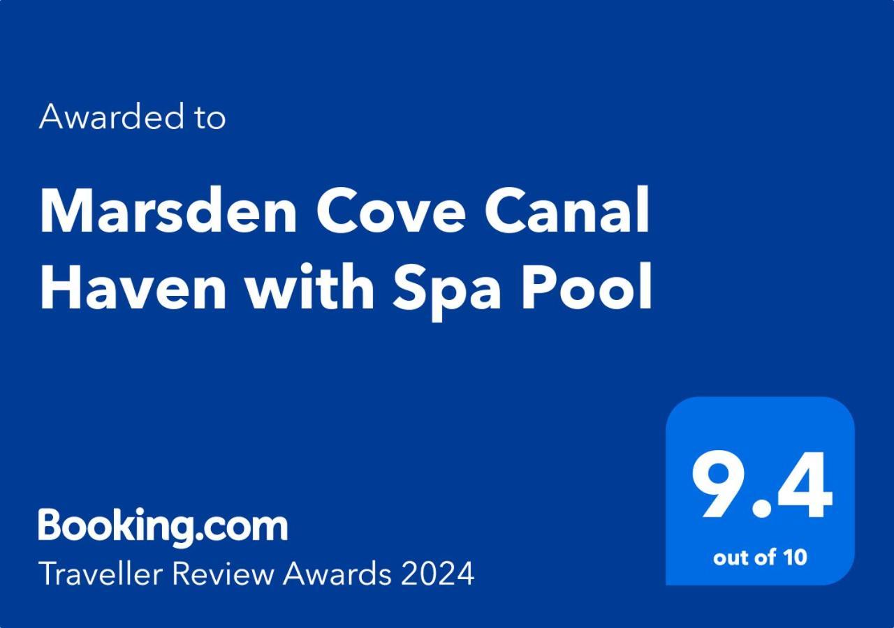 Marsden Cove Canal Haven With Spa Pool One Tree Point 외부 사진